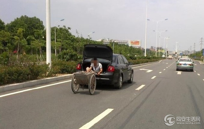 大车拉小车,安全第一