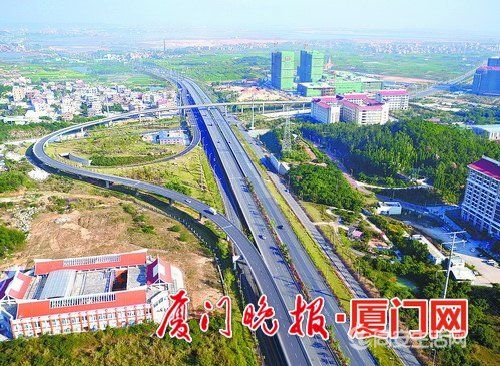 同安东路将快速连接岛内与同翔片区 预计2020年完工